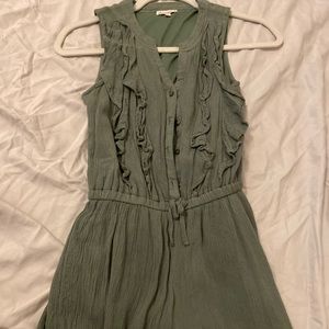 ella moss green romper